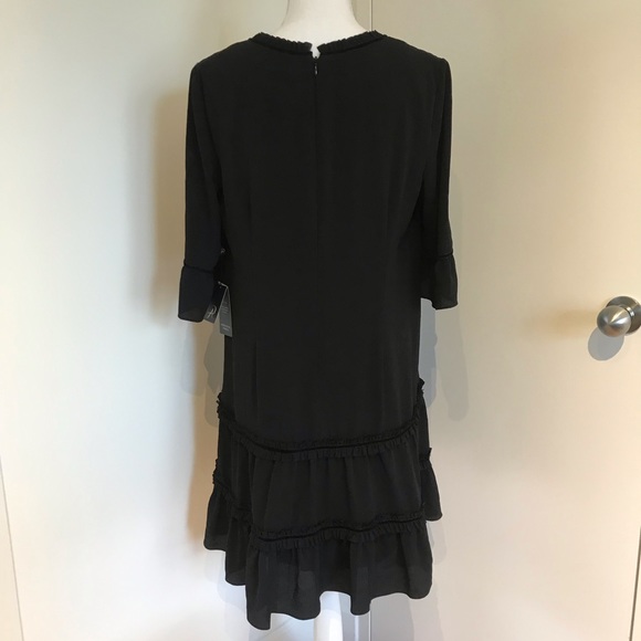 Adrianna Papell gorgeous black dress NWT - Picture 4 of 8